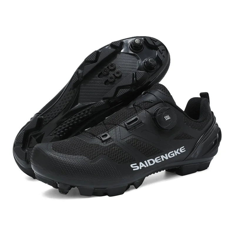 Unisex Cycling  MTB Shoes Men Mountain Sneakers Footwear Dirt Bike Racing Clit Bicycle Woman Mtb Speed Cleat Biking