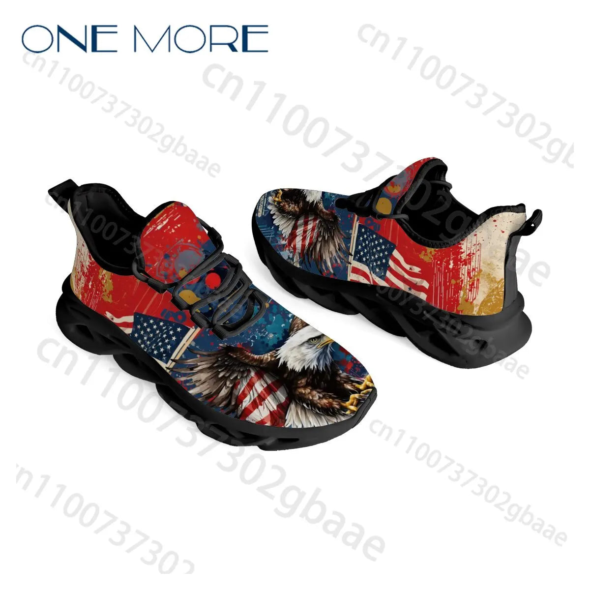 Amerikanische 250er-Serie zum Unabhängigkeitstag – Freizeit-Schuhe für Jungen und Mädchen – Personalisiert – Exklusives Design mit amerikanischer Flagge – Coole Sportschuhe für Kinder – Auf Lager