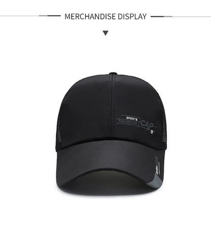 Chapeau de pêcheur coréen pour homme, en maille respirante, à séchage rapide, pour l'été