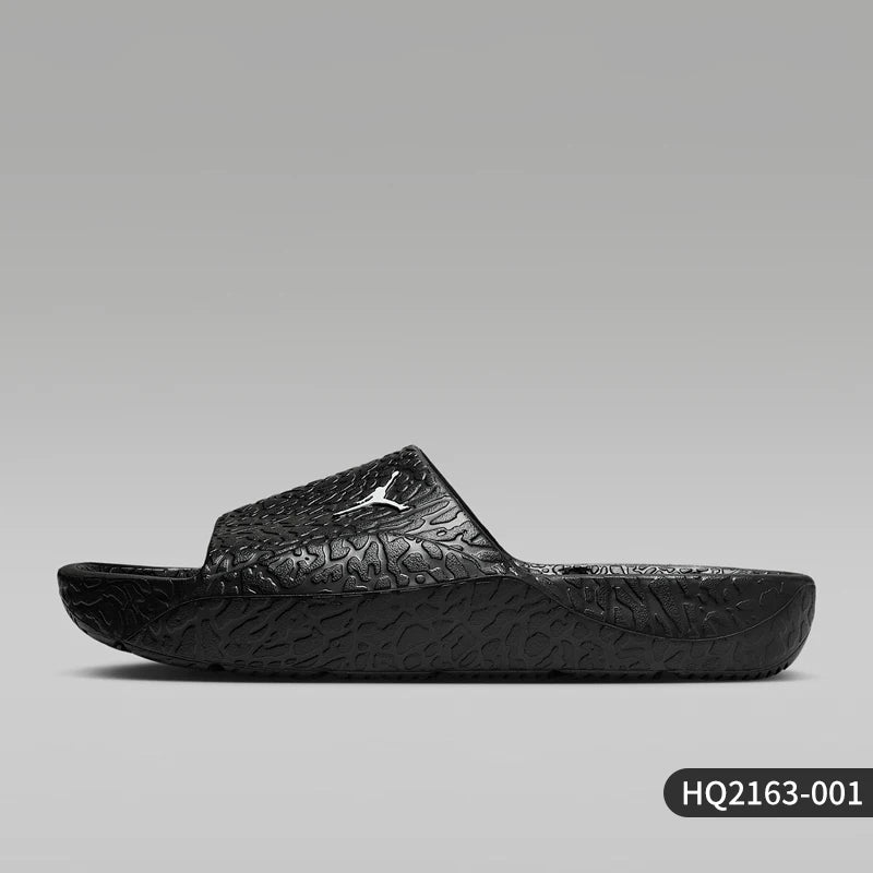 Oryginalne męskie sandały kąpielowe Nike Jordan z fakturą „crack” HQ2163-001