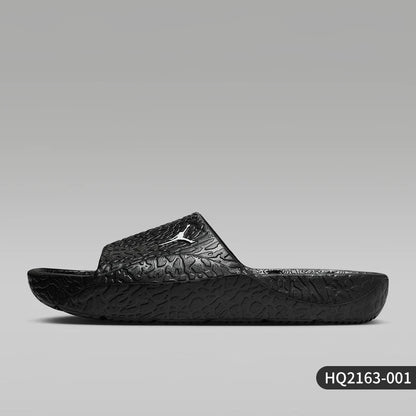Oryginalne męskie sandały kąpielowe Nike Jordan z fakturą „crack” HQ2163-001