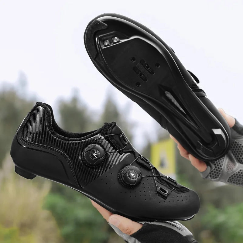 2025 New Arrival Professional Cycling Shoes Racing Road Bike SPD Cleat Shoes Ultralight Self-Locking MTB Bicycle Sneakers Unisex