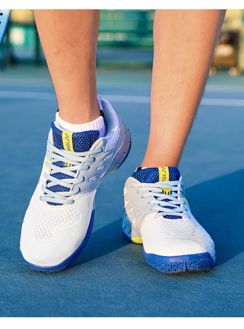 Professional Badminton Shoes Sneakers Mens Breathable Anti-slip Tennis Sport Shoes for Men Women Training Sneakers