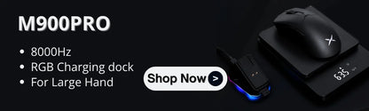 Delux M800mini Wireless Gaming Mouse 46g Lightweight PAW3395 Sensor 26000 DPI, 1000Hz Polling Rate Gaming Mouse for PC Gamer