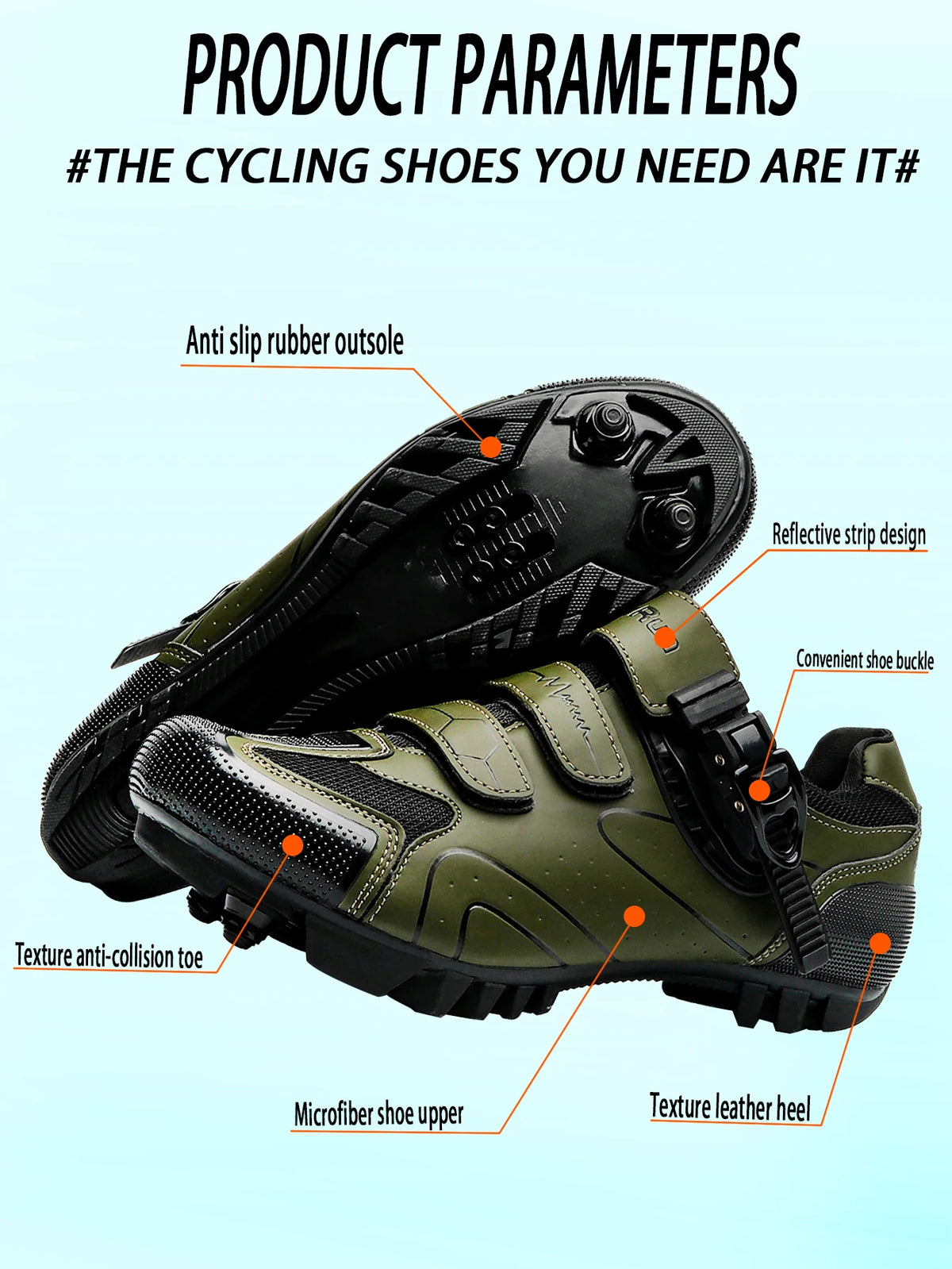Primavera, zapatillas de ciclismo MTB con abrazaderas para hombre, zapatillas deportivas de carbono, velocidad, carrera de montaña, zapatillas de bicicleta de montaña
