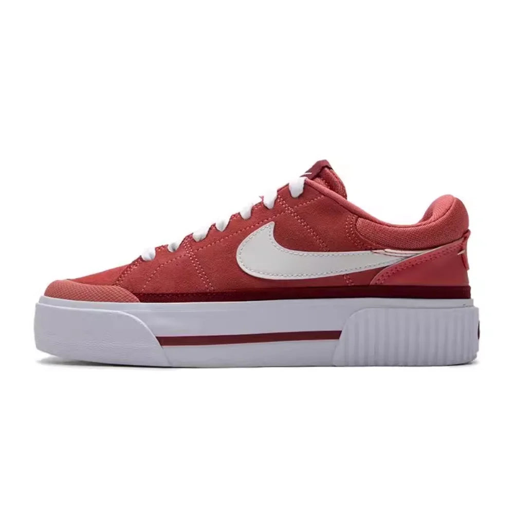 Nike Court Legacy Lift Elevated Sole Design: Slip-Resistant, Comfortable Cushioning, Durable Classic Sneakers DM7590-112