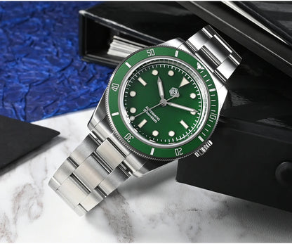 San Martin Vintage 38mm 6200 Diver Watch New Upgraded for Men Luxury NH35 Automatic Mechanical Sapphire Waterproof 200m Relojes