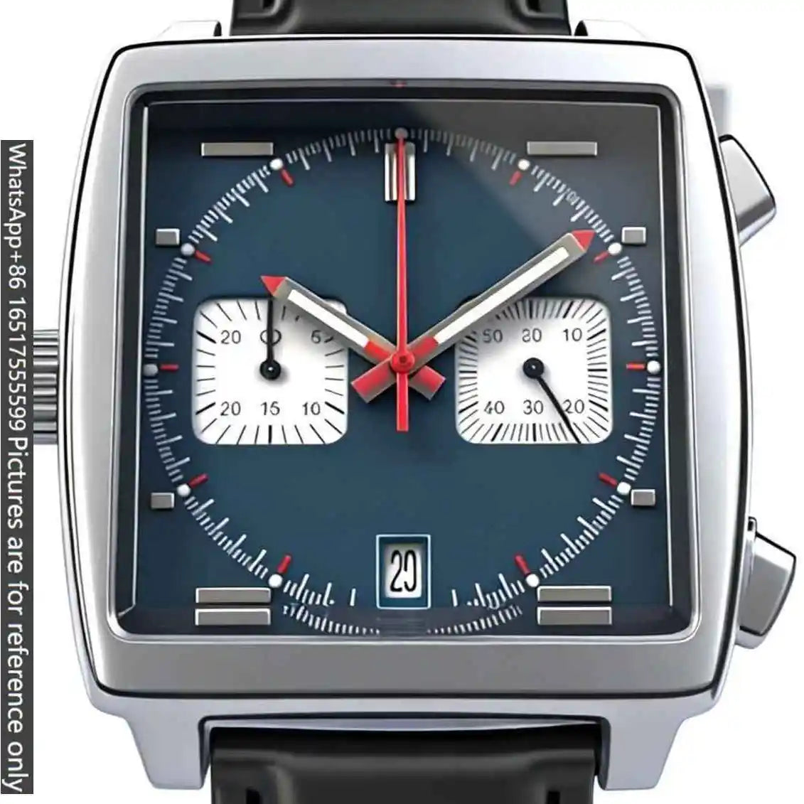 40mm Men Luxury Watch in 904L Steel Quartz Movement Exquisite Heritage e-t