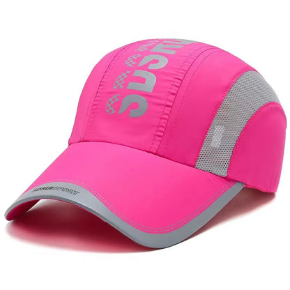 Stay Protected in Style: UV Protection Baseball Cap with Quick-Drying Soft Top, Breathable Strapback for Hiking, Fishing & Outdo