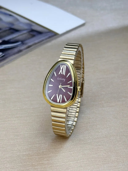 New Ladies Watches gift Snake Head Watch for Women Luxury Fashion Steel Strap Quartz Wristwatches Dropshipping Clock