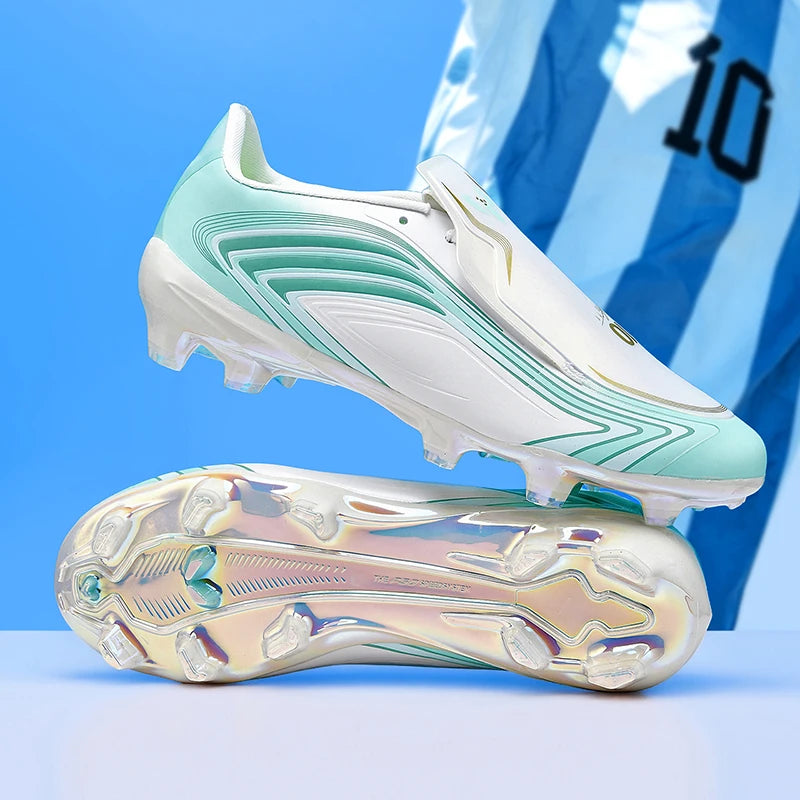 Nouvelles chaussures de football pour hommes TF/FG, chaussures de soccer professionnelles de haute qualité, chaussures de futsal unisexes, crampons ultralégers, baskets, Chuteira Campo