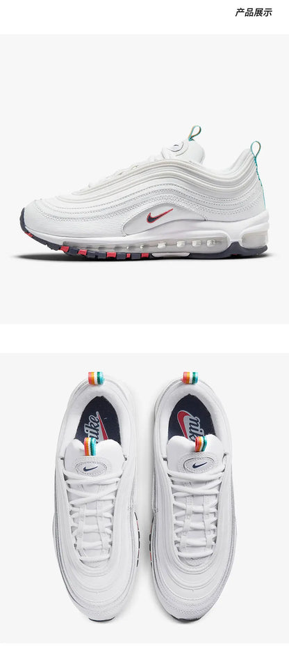 Chaussures de course Nike AIR MAX 97 pour femme, authentiques, confortables et amortissantes, DH1592-100