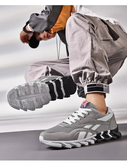 2026 new men's and women's running shoes breathable casual sneakers anti-slip vibration comfortable walking shoes 38-46