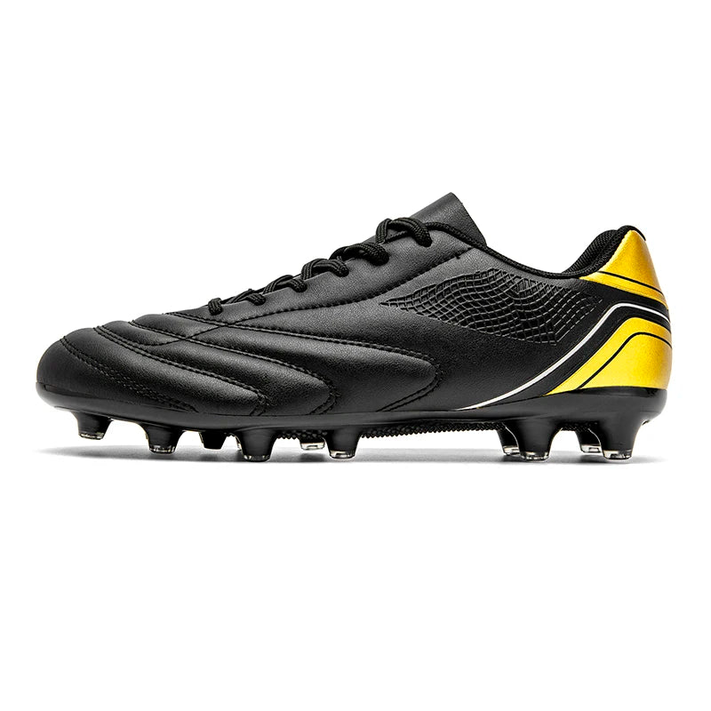 Chaussures de football pour hommes, crampons de football à tige haute pour terrain dur FG AG TF, entraînement professionnel, baskets légères pour l'extérieur, pointures 39-45