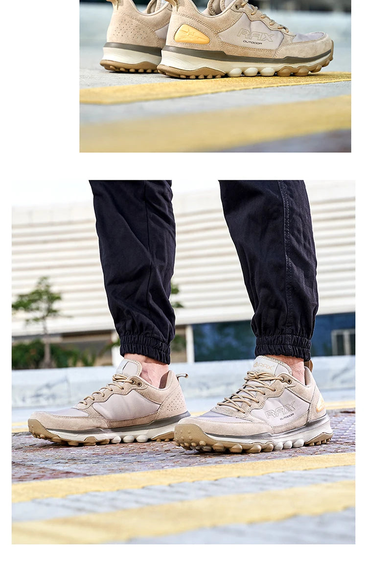 RAX Herren-Laufschuhe Outdoor-Sportsneaker Mesh Unisex-Laufsneaker Atmungsaktive Joggingschuhe Leichte Sportschuhe für Herren