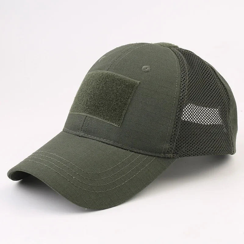 Cappellino unisex sportivo da esterno con protezione solare ad asciugatura rapida - Cappellino casual da uomo - Cappellino unisex da donna - Cappellino mimetico da caccia e pesca - Cappellino da baseball in stile militare