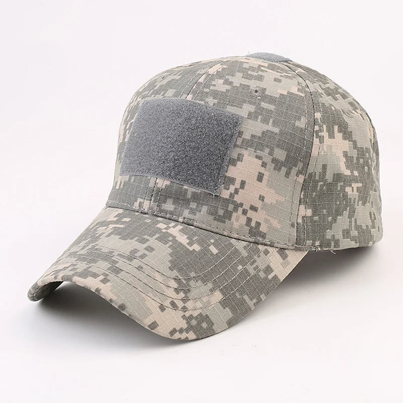 Adjustable Baseball Cap Summer Sunscreen Hat Camouflage Camo Camping Hiking Fishing Caps