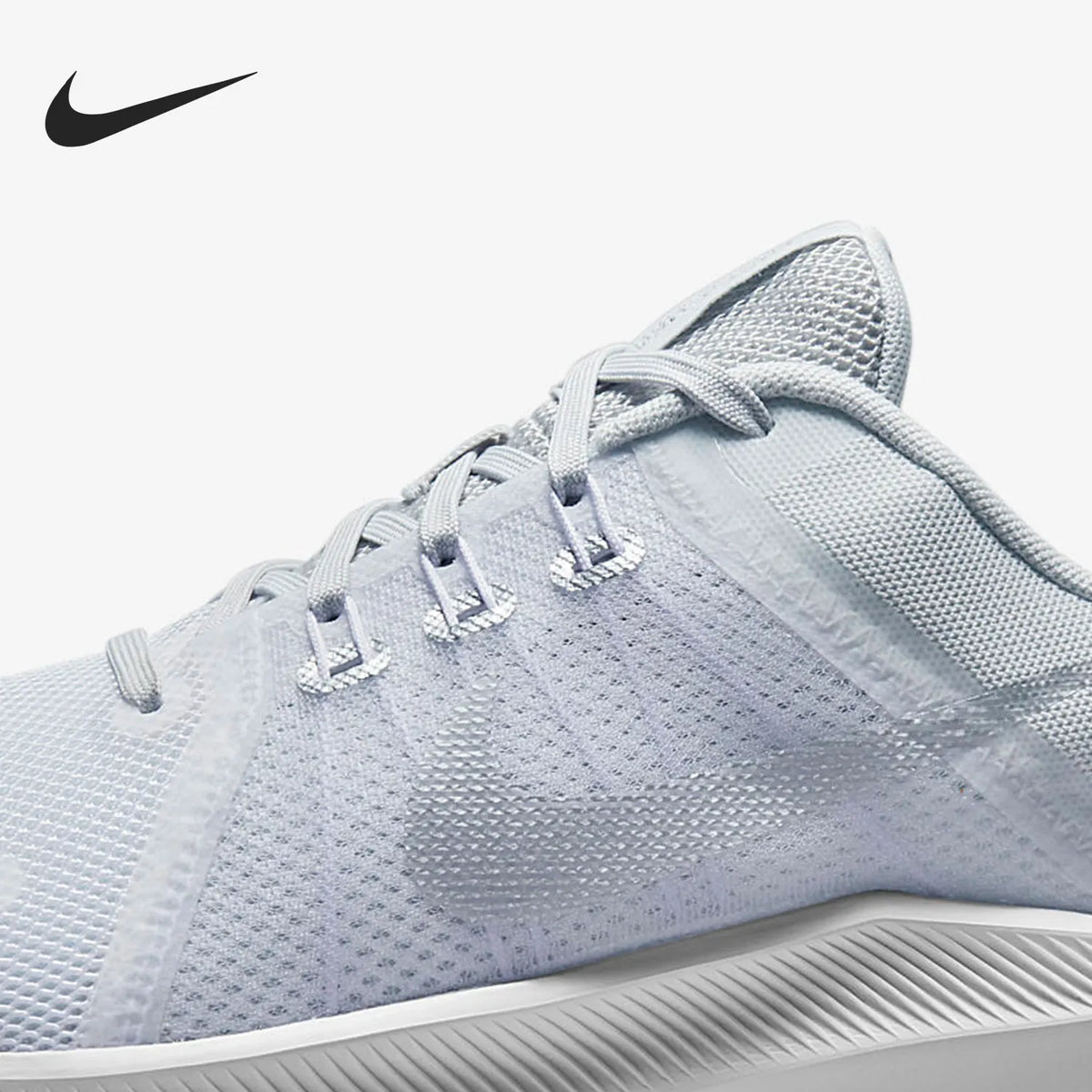 Nike Authentic Quest 4 Γυναικεία αθλητικά παπούτσια τρεξίματος χαμηλού προφίλ με αναπνευστικό υλικό DA1106-100