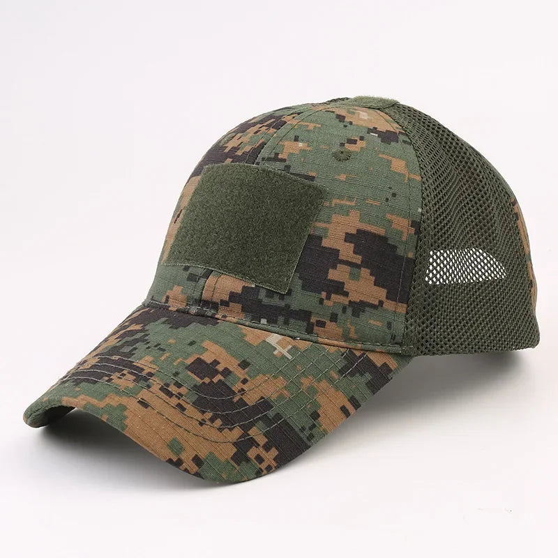 Cappellino unisex sportivo da esterno con protezione solare ad asciugatura rapida - Cappellino casual da uomo - Cappellino unisex da donna - Cappellino mimetico da caccia e pesca - Cappellino da baseball in stile militare