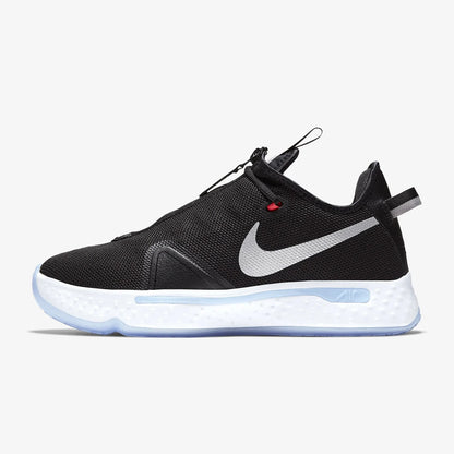 Nike Genuine PG 4 EP Paul George 4 Black White Blue Drip Men's Basketball Shoes CD5082-001