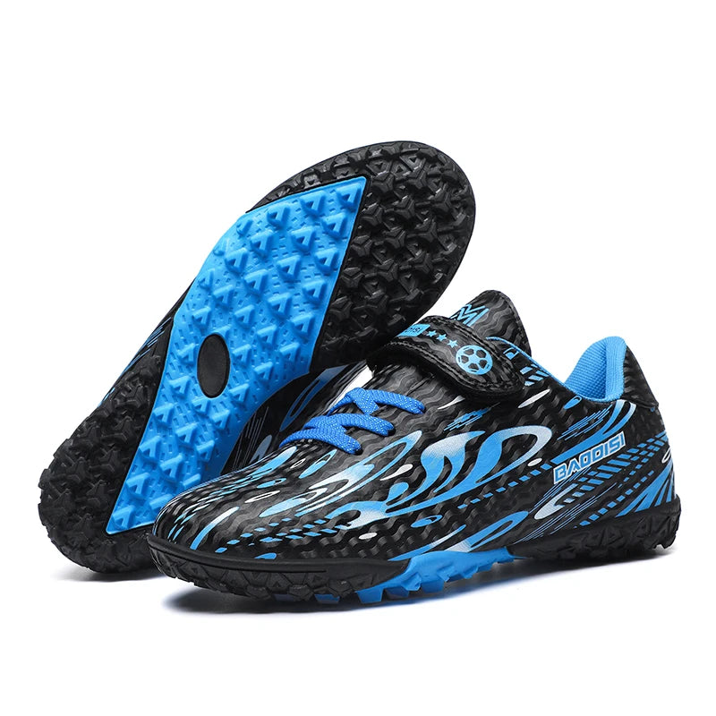 Chaussures de football pour enfants, garçons et filles, crampons d'entraînement, chaussures de football pour jeunes, chaussures de football pour petits/grands, chaussures de football professionnelles pour l'extérieur