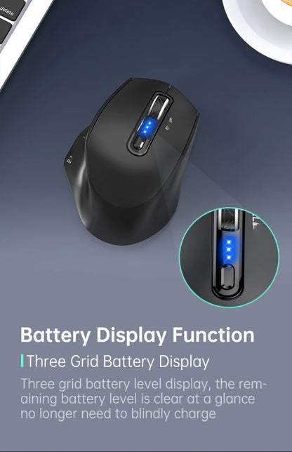 USB Wired Mouse RGB Backlight Silent Ergonomic Mouse with Adjustable DPI for PC, Laptop, Office, Gaming & Home Use