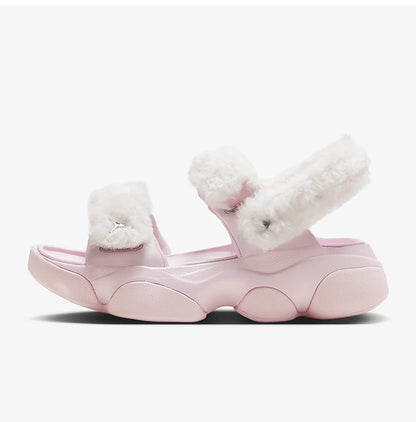 Nike ægte Jordan moderigtige, slidstærke fritidssandaler til kvinder med tyk sål HM3707-606
