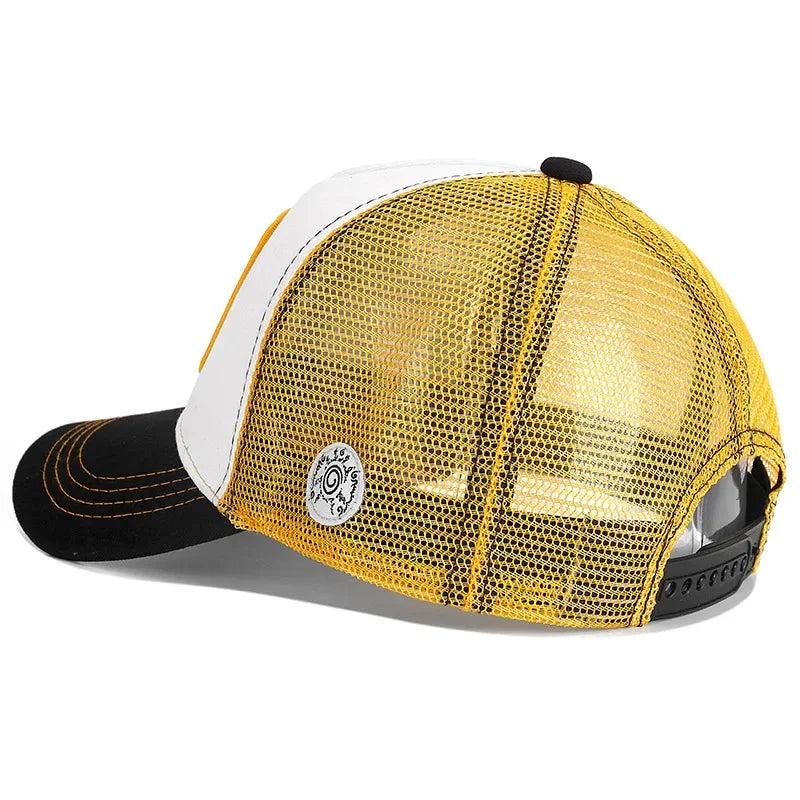 Baseballová čepice Naruto Snapback Uchiha Itachi Anime Styles – čepice pro muže i ženy, hip hop, pro tatínky, nastavitelná síťovaná čepice, trucker čepice