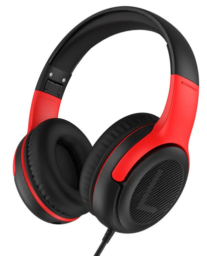 Awatrue Kids Headphones with Microphone, Safe Volume Limited Wired Kids Headphones for School, Toddler & Children, Comfortable Stereo Headset for Learning, Travel & Gaming
