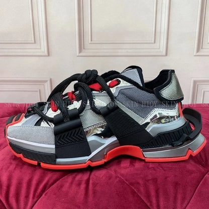 2026 Fashion Women Sneakers Size 35-46 High Quality  Platform Sneaker Men Casual Shoes Sports Running Shoes Lace Up Patchwork
