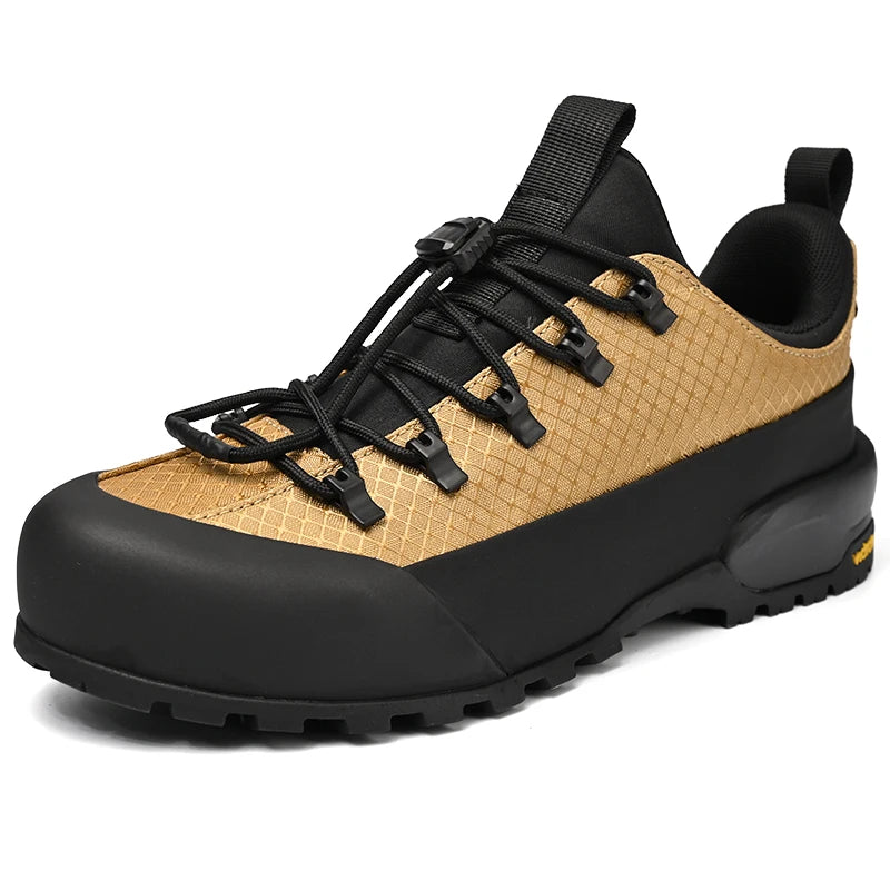 2025 New Hiking Shoes Non-Slip Grip Men's Spring Fall Outdoor Casual Sports Shoes Breathable Comfortable Durable Leisure Sneaker