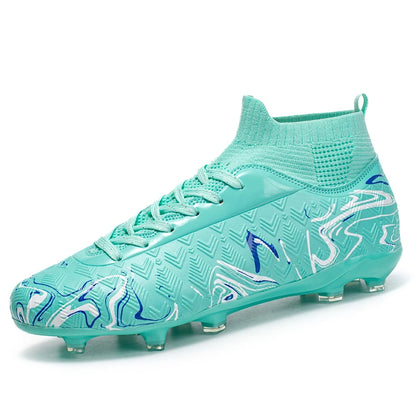 Nouvelles Chaussures de Football FG pour Hommes – Modèle Original Professionnel et Résistant pour Matchs – Crampons Longs pour Entraînement