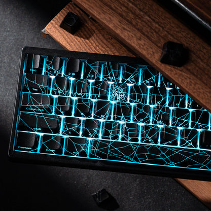 XVX M67 JadeStone mechanische Tastatur mit IMD-Tech-Tastenkappen, Hot-Swap-fähig, Gasket-Mount, Tri-Mode, individuell anpassbares RGB, kabellose Tastatur 65%