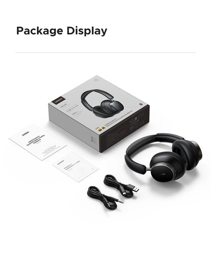 UGREEN Studio Pro 48dB ANC Wireless Headphones – Bluetooth 6.0 Hi-Res LDAC Over-Ear Headphones with 120H Playtime