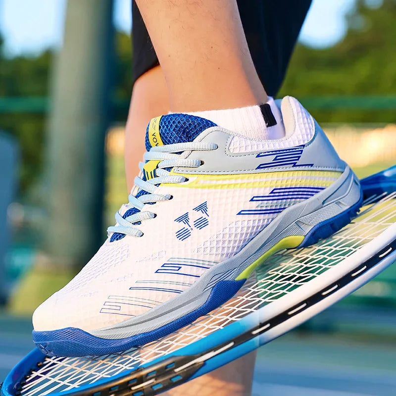 Professional Badminton Shoes Sneakers Mens Breathable Anti-slip Tennis Sport Shoes for Men Women Training Sneakers