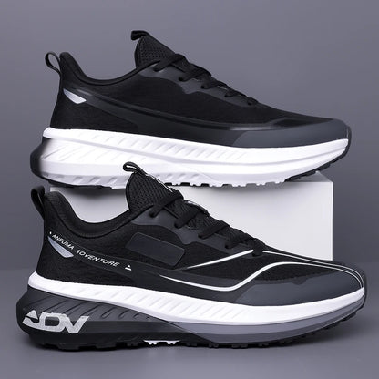 Chaussures de marche pour homme, outdoor, antidérapantes, de bonne qualité, tendance, plates, résistantes à l'usure, respirantes, baskets décontractées, sportives, chaussures de course pour homme