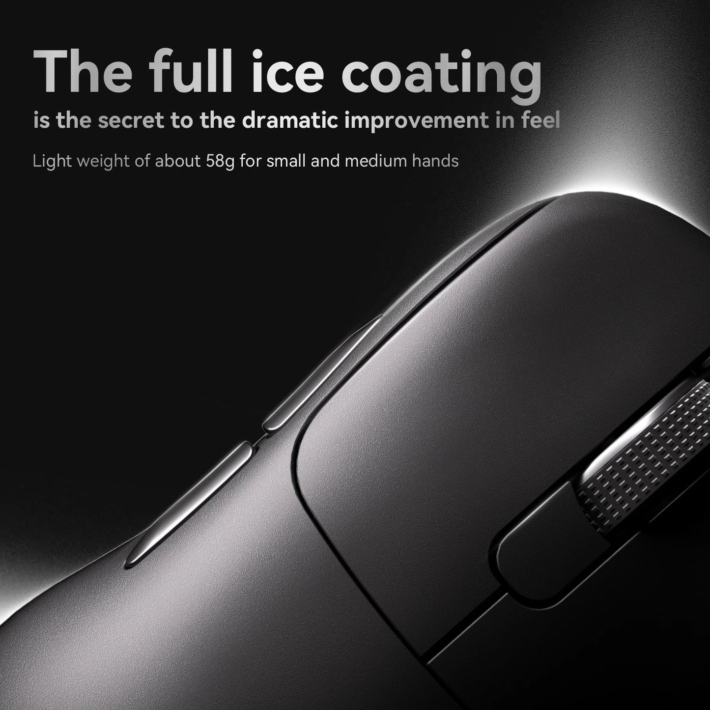 AJAZZ AJ179 APEX Gaming Mouse with Color Screen Dock, Tri-Mode Wireless Gaming Mouse, PAW3950 Sensor, 8000Hz Polling Rate, Magnetic Charging