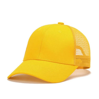 Baseballkasket til mænd og kvinder, sommer, udendørs, camouflage, solhat, åndbar mesh-kasket, ensfarvet, snapback, casquette, benfarvet, til mænd