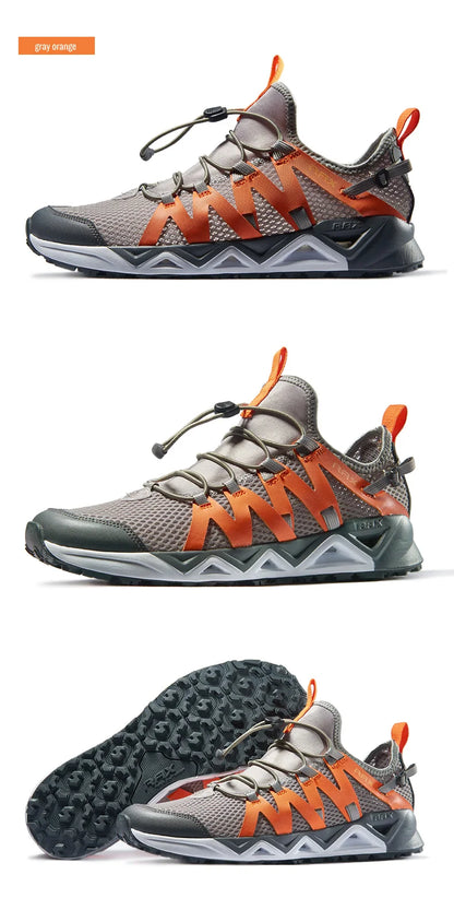 RAX Νέα ανδρικά και γυναικεία καλοκαιρινά παπούτσια πεζοπορίας, αναπνεύσιμα παπούτσια Upstream, παπούτσια πεζοπορίας, παπούτσια Aqua, παπούτσια για υπαίθριες δραστηριότητες, ψάρεμα και κάμπινγκ, ανδρικά πάνινα παπούτσια