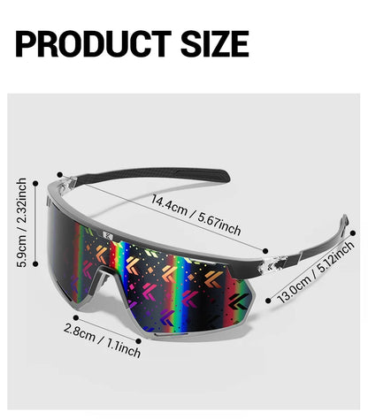 Kapvoe Real Carbon Fiber Cycling Glasses Sunglasses for Men Lightweight Photochromic UV400 MTB Bike Bicycle Sports Eyewear
