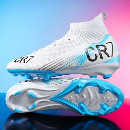Nouvelles chaussures de football pour hommes, chaussures de soccer de haute qualité, crampons, chaussures de futsal professionnelles pour femmes, vente chaude, baskets unisexes ultra-légères TF/FG