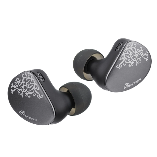 Auriculares HiFi IEM Linsoul Kiwi Ears Cadenza II con driver dinámico de titanio de 10mm, KARS 2.0 y cable desmontable