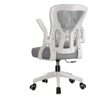 Ergonomiczne krzesło komputerowe do domowego biura, wygodne siedzisko dla ucznia do długotrwałego siedzenia w sypialni, z funkcją odchylania