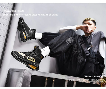 Shoes men Sneakers Male casual Mens Shoes tenis Luxury shoes Trainer Race Breathable Shoes fashion loafers running Shoes for men