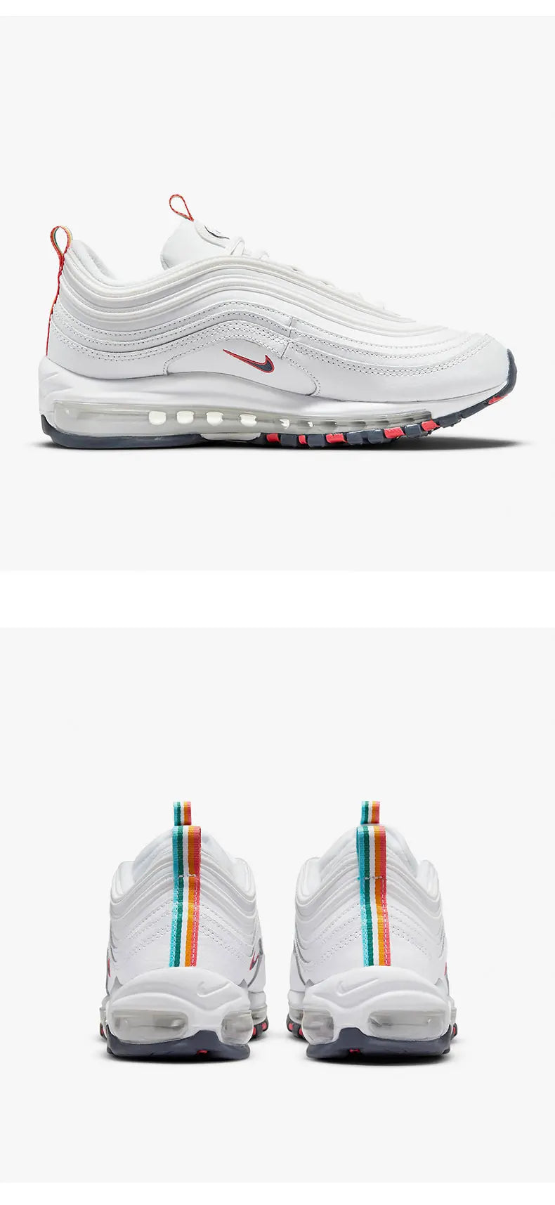 Chaussures de course Nike AIR MAX 97 pour femme, authentiques, confortables et amortissantes, DH1592-100