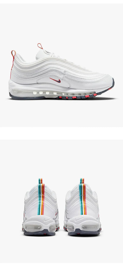 Chaussures de course Nike AIR MAX 97 pour femme, authentiques, confortables et amortissantes, DH1592-100