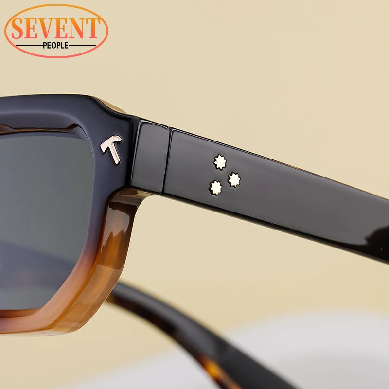 Polarized Square Sunglasses Men 2026 Luxury Brand Designer New Fashion Rectangle Sun Glasses For Women Driving Shades Eyewear