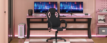 WOLTU Ergonomic Gaming Chair High Back Office Computer Chair with Adjustable Height, 360° Swivel, Reclining Tilt, Racing Style Executive Desk Chair