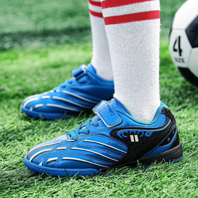Chaussures de football pour enfants, crampons de soccer d'extérieur, chaussures de sport professionnelles pour garçons et filles, chaussures de terrain de football de haute qualité pour enfants 2026