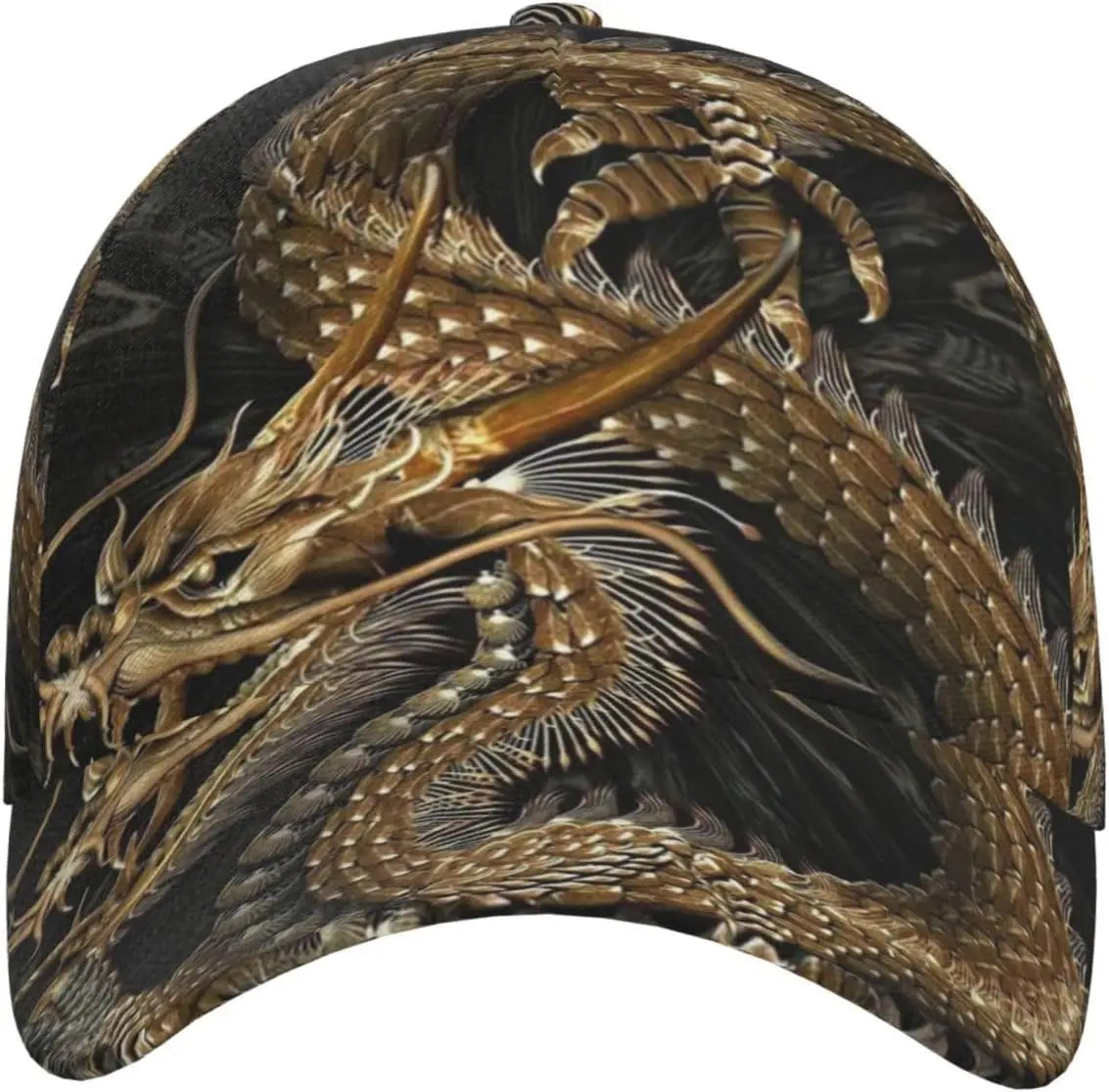 Dragon Snapback-Kappe, Herren-Baseballmützen, Herren-Sonnenhut, verstellbare, coole Trucker-Kappe für Damen und Herren